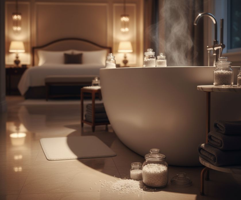 Les bienfaits des sels de bain dans l’hôtellerie de luxe